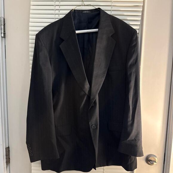 Source Unknown Other - Unbranded Men's Black and Grey Suit